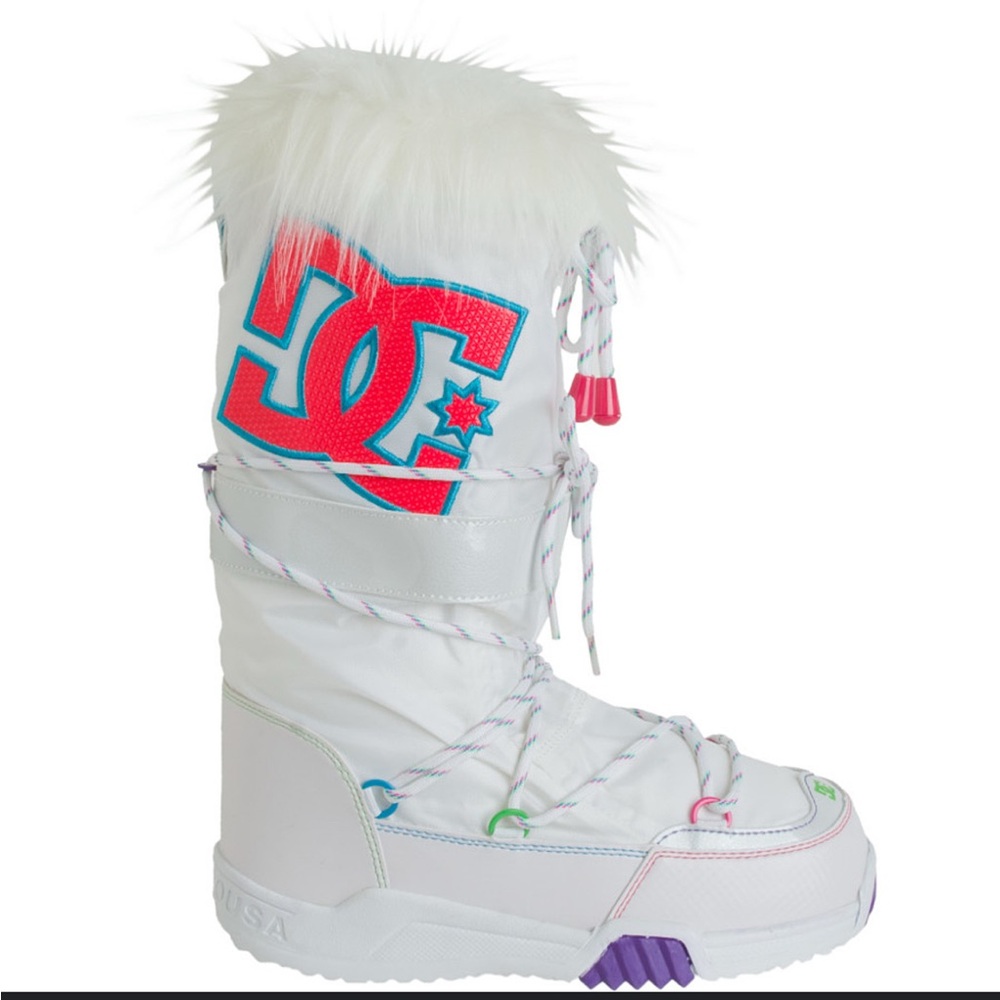 NEW DC CHALET 2.0 SE White Pink women’s Winter Snow Boots model 303305 W